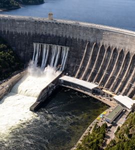 Проект дамбы или плотины