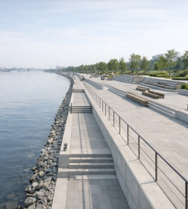 Проектирование набережных