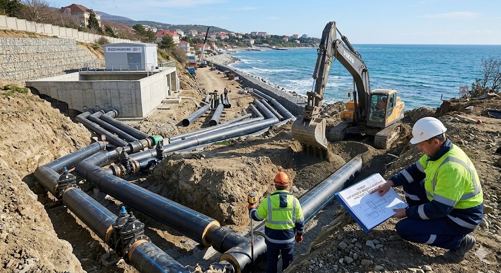 Проект наружного водоснабжения